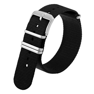 Black  23mm Nylon strap for Webbing Strap, 4 loops