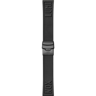 Black Cut-to-Fit Rubber Strap, 24 mm, FPX.2406.22B.K