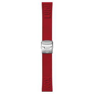 Red Cut-to-Fit Rubber Strap, 24 mm, FPX.2406.30Q.K