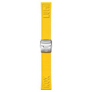 Yellow Cut-to-Fit Rubber Strap, 24 mm, FPX.2406.51Q.K