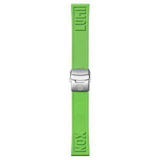 Neon green Cut-to-Fit Rubber Strap, 24 mm, FPX.2406.62Q.K